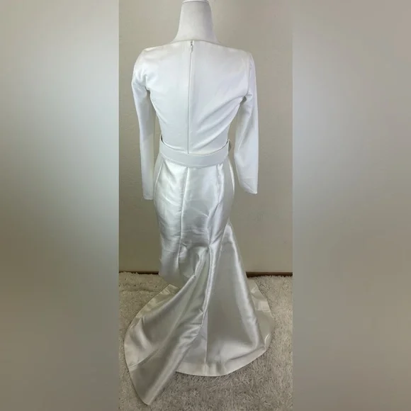 Solace London Mabel Belted Wedding Dress US 6 NWT - Picture 11 of 16